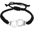 thumbnail image 4 of Unique Handmade Braided Link Bracelet - Adjustable Chain Jewelry for Women, Couples, Friends - Creative Handcuff Design, Perfect Gift Idea, 4 of 8
