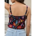 thumbnail image 3 of Cuteduck Women Plus Size Tank Tops Summer Loose Fit Sleeveless Floral Print U Neck Casual Camisole M-4X, 3 of 10