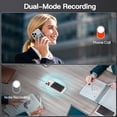 thumbnail image 3 of Camlekor AI Voice Recorder Pen with Protective Case Smart Pen Recorder Supporting App Control 152 Languages 64GB Storage Capacity Ideal for Lectures, Meetings, and Calls Gray Model, 3 of 11