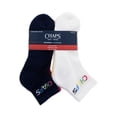 thumbnail image 2 of Chaps Men's Multi Color Sport Ankle Socks 6-Pair Pack, 2 of 6