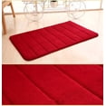 thumbnail image 1 of Granjero Gordo Alfombra de baño de fibra ultrafina súper suave y absorbente, alfombra de baño de felpa antideslizante, Diamante - Marrón, 1 of 5