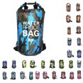 thumbnail image 3 of Sac de Natation Gonflable 2 L Sac Étanche Multifonction Grande Capacité Antipoussière Lavable Pochette de Rangement Bouée Sports Nautiques Rose Rouge Camouflage 24x72 cm, 3 of 9