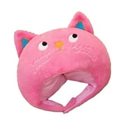 Milageto Comfortable Plush Cat Hat Cute Plush Hat for Birthday Party Festival Holiday