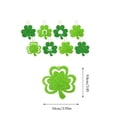 thumbnail image 3 of St. Patricks Day Ornament Pendant Set | Green Paper Hanging Decorations | 3 Pack Festive Party Props 10x9.8cm Each | Durable Reusable Décor | Easy Mount for Doors, Walls, Cupboards | Classic Irish, 3 of 6