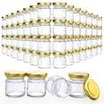 thumbnail image 1 of Frascos de vidrio Folinstall, paquete de 60 unidades, 50 ml, minivelas con miel, 1 of 7