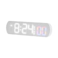 thumbnail image 1 of Reloj de escritorio, reloj de escritorio electrónico, pantalla LED, reloj de pared digital silencioso, reloj LED, para decoración interior de cabecera, 1 of 8