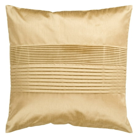 Surya Tracks Decorative Pillow - Gold