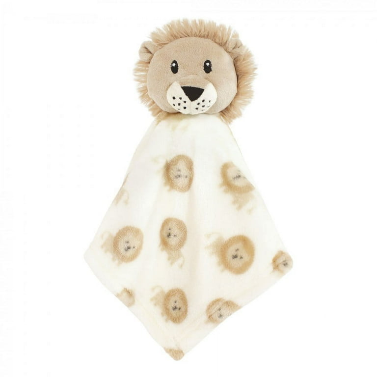 Hudson Baby Infant Boy Plush Blanket with Security Blanket, Lion
