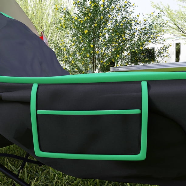 Outsunny Chaise De Camping Pliante Et Portable Avec Porte-gobelets, Poches Latérales Et Sac De Transport Noir~1tji4k9sa2o00 Outsunny Chaise De Camping Pliante Et Portable Avec Porte-gobelets, Poches Latérales Et Sac De Transport Noir~1tji4k9sa2o00