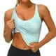 thumbnail image 3 of Balery Blue Bright Sujetadores deportivos con espalda cruzada para mujer, acolchados, sin costuras, de alto impacto, ideales para yoga, gimnasio, entrenamiento y fitness.-, 3 of 8