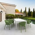thumbnail image 2 of Compamia 11 Piece Sky Pro Extendable Dining Set in White-OliveGreen finish, 2 of 5