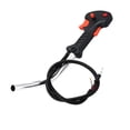 thumbnail image 3 of Mango de control de acelerador profesional con interruptor, para cepillo de cortacésped desbrozadora Único, 3 of 9