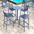 thumbnail image 2 of Compamia Air Patio Bar Stool in Dark Gray, 2 of 7