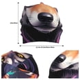 thumbnail image 4 of Logiee Colorful Wolf Head A Print Unisex Knit Beanie for Men Women Winter Hat,Beanies Skull Caps, 4 of 7