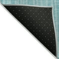 thumbnail image 3 of Addison Rugs Chantille Indoor/Outdoor Transitional Geometric, Abstract Turquoise Washable Rectangle Rug, 5' x 7'6", 3 of 6