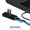 thumbnail image 4 of Hub USB SABRENT de 10 puertos, 60 W, USB 3.0 con interruptor de alimentación individual, 4 of 6