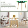 thumbnail image 3 of FIFA-theme Fitted Round Tablecloths Elastic Edged Table Covers Waterproof Table Cloth for Kitchen Holiday Party Tables Decor 120cm, 3 of 6
