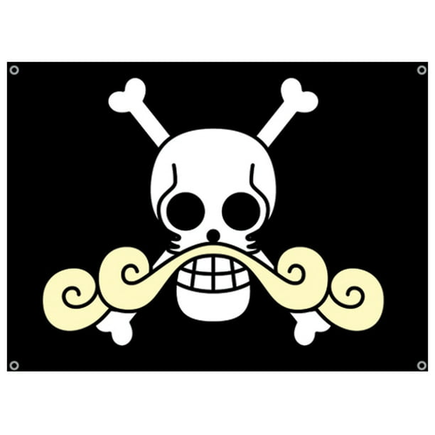 Flag One Piece New Roger Pirates Icon New Anime Licensed Ge4159 Walmart Com