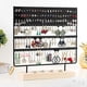 thumbnail image 4 of Earring Stand Display Rack 3-tier Ear Stud Holder Jewelry Organizer, 4 of 5