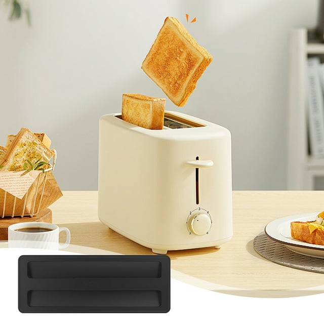 Cagogo under $5 Silicone Toaster Cover, Silicone Toaster Cover Dust Proof,Kitchen Appliance Protective Cover,Heat Resistant Bread Maker Cover,Long Size Toaster Oven Cover,Non Slip Dust Cover