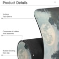 thumbnail image 4 of Yayeee Faucet Mat for Kitchen Sink 14.7" Diatomite Long Splash Guard Pad, Moon and House, 4 of 7