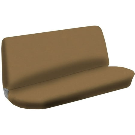 Solid Bench Seat Covers - Bench Seat Cover Flat Solid Tan Beige 2pc Cloth For Ford Taurus