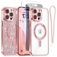 thumbnail image 1 of Funda Meifigno para iPhone 15 Pro Max con protectores de pantalla, 1 of 6