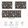 thumbnail image 4 of Haosy Satin Pillowcase for Hair and Skin Standard Cooling Silk Pillow Case with Envelope Closure Gold Jellyfish and Flowers 20"x26", 4 of 9