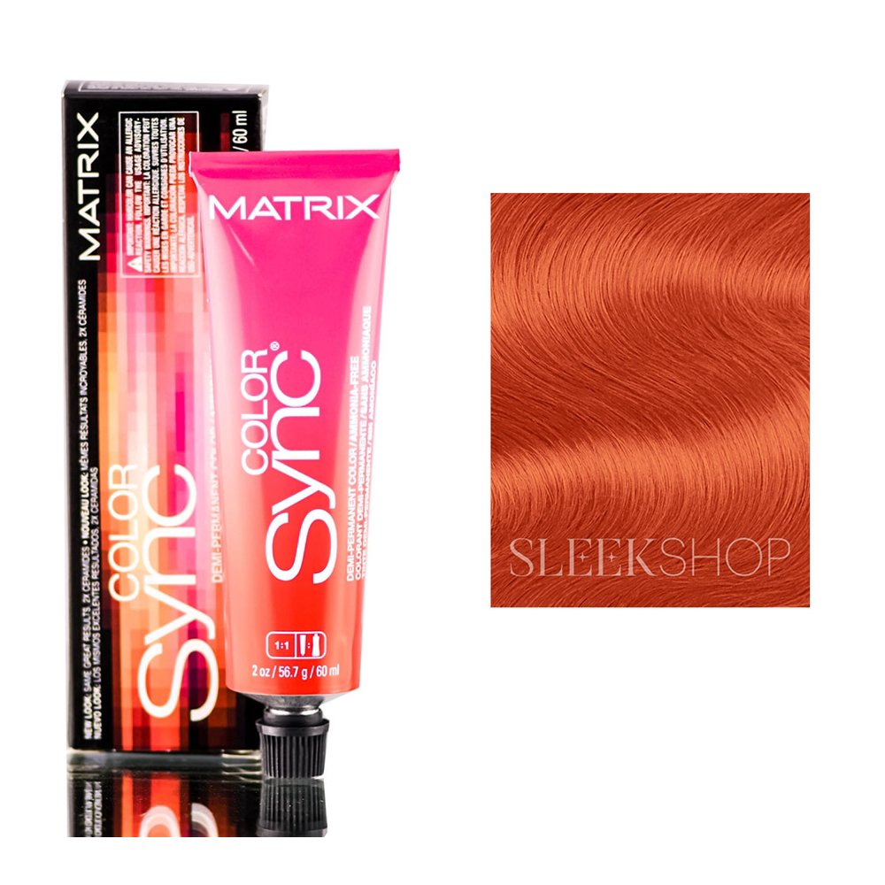 Matrix Matrix Color Sync, Hair Color, DemiPermanent Haircolor HDCR Copper Red Walmart