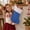 Blue, variant on Bnwani Christmas Stocking for Women 1 Piece Large Xmas Gift Candy Bag with Fluffy Cuff, Fireplace & Tree Holiday Decoration