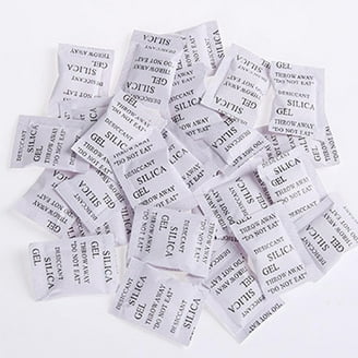 Dry & Dry Food Grade Orange Indicating Silica Gel Packets - 10 Gram, 27-Pack