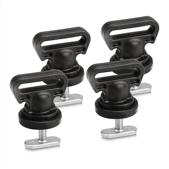 New Arrivals 4 Pack Kayak Track Mount Tie Downs for Accessories Securing