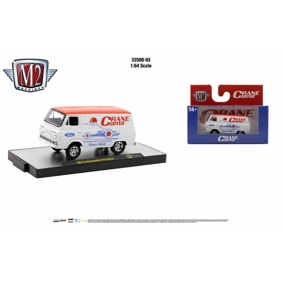 M2 Machines Autothentics Rel 93 1:64 1964 Ford Econoline Van Gasser