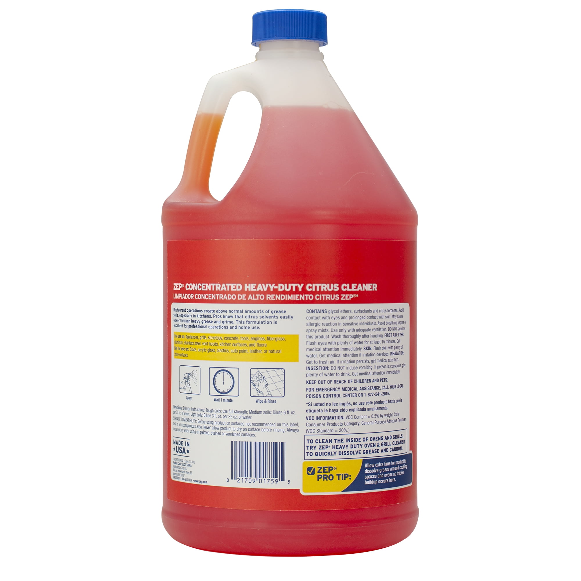 Zep Heavy-Duty Citrus Degreaser