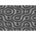 thumbnail image 1 of Ahgly Company Indoor Rectangle Patterned Gunmetal Gray Area Rugs, 2' x 3', 1 of 6