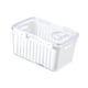 thumbnail image 4 of Contenedor de almacenamiento de frutas para refrigerador, contenedor de verduras frescas con tapa organizadora para L, 4 of 9