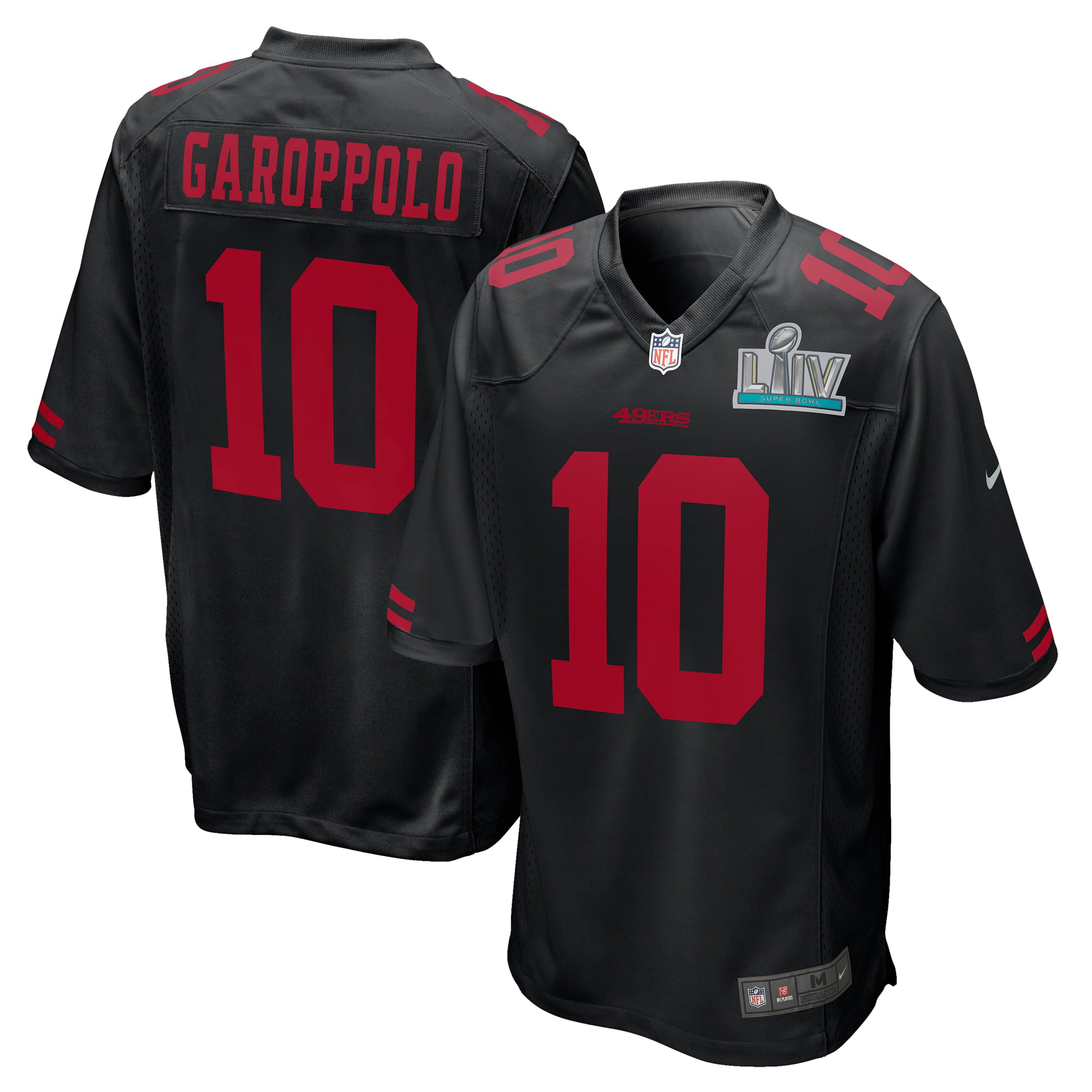10 Garoppolo gave him a football gift American football jersey 49ers No women and children San Francisco Super Bowl supporter uniform suitable for men