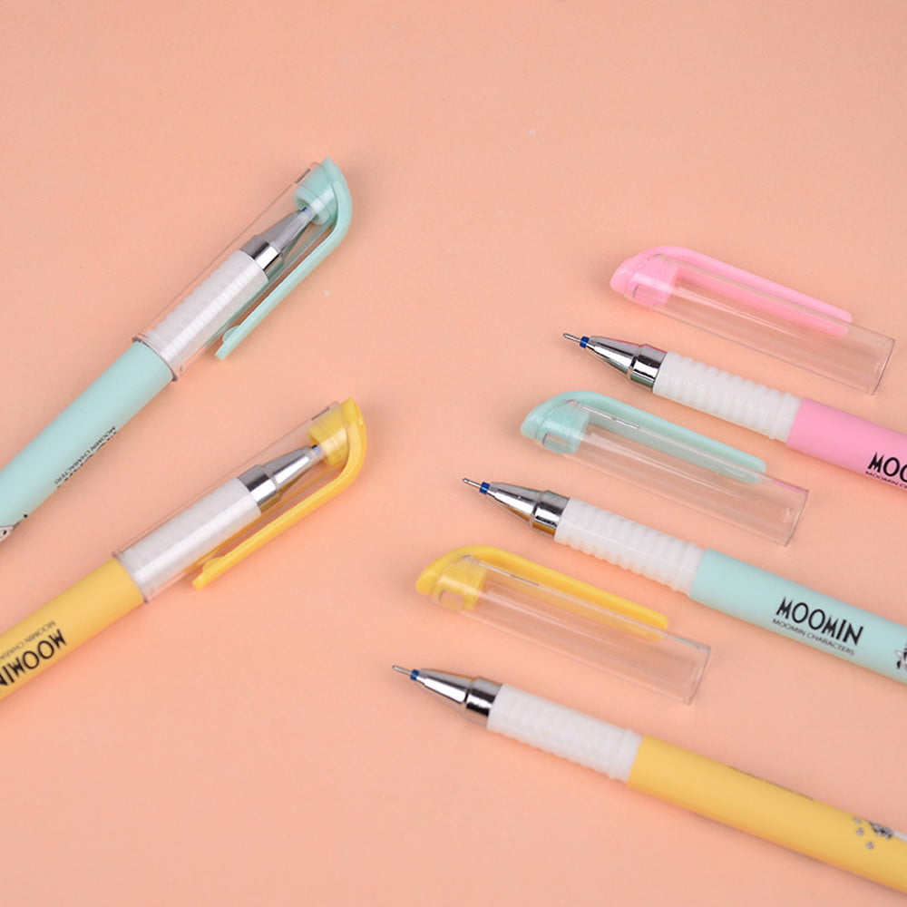12X  Erasable Gel Pens Gel-ink Pens Writing Office School Supplies Hot Moomin 