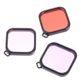 thumbnail image 4 of Weiweiguan 3pcs Underwater Lens Filter Camera Waterproof Protective Housing Dive Accessory, 4 of 6