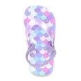 thumbnail image 4 of Wonder Nation Toddler Girl Printed Flip Flop Sandals, 4 of 5