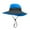 Blue, variant on Empire Cove Womens Sun Hat Wide Ponytail Bucket Cap Sports UV Protection Pink