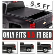 Truck Bed Tonneau Cover | fits Ford F-150 2015-17 5.5 ft Bed Cover
