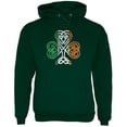thumbnail image 1 of Fête de la Saint-Patrick Shamrock Knot Chandail à Capuchon pour Hommes, 1 of 1