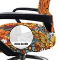 thumbnail image 5 of HELLHERO Daisy Print Office Chair Cover Stretchable, Computer Chair Slipcovers Elastic, Office Desk Chairs Covers One Piece Soft Size S, 5 of 7
