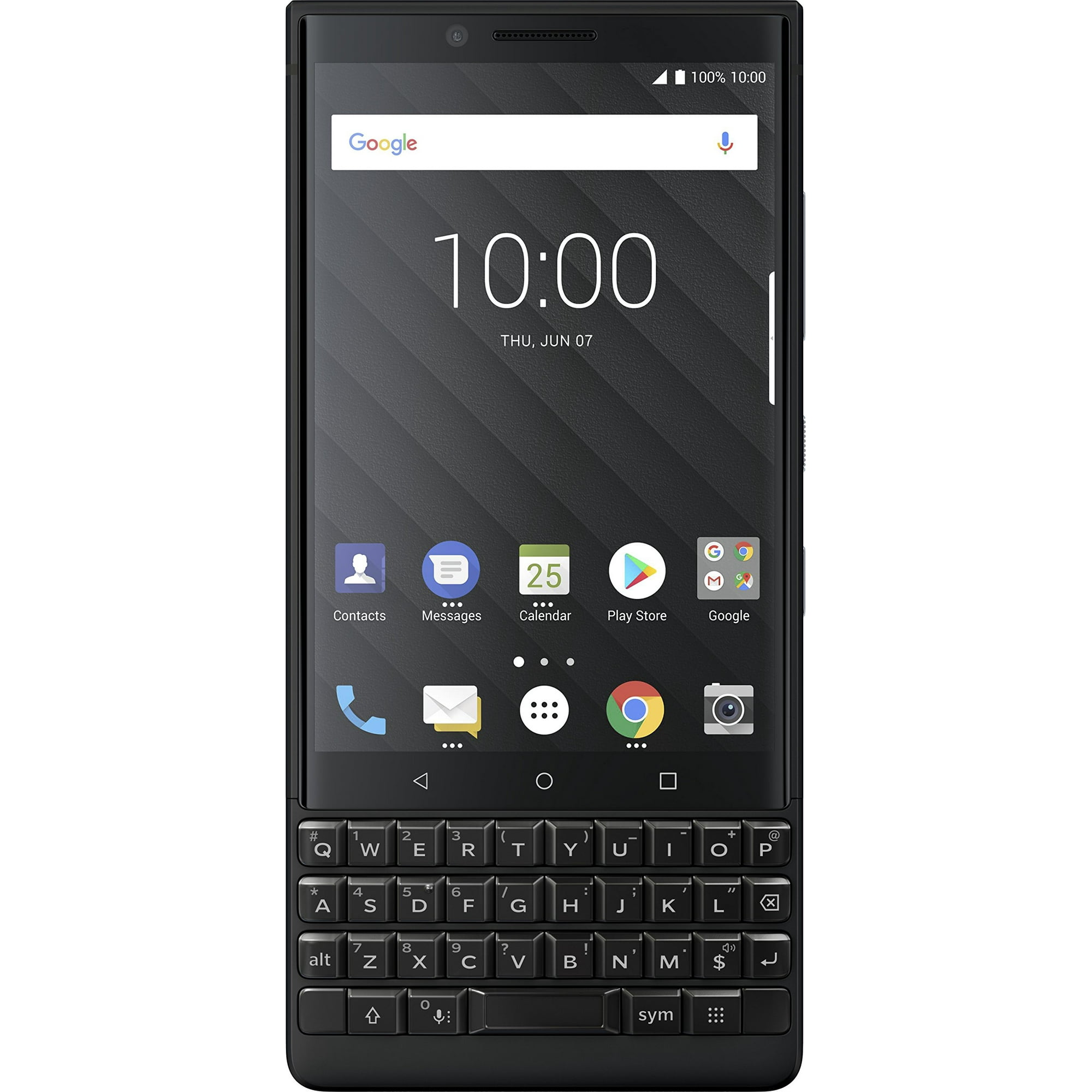 BlackBerry KEY　Black BlackBerry KEY2 Black Unlocked Android Smartphone (AT&T/T-Mobile