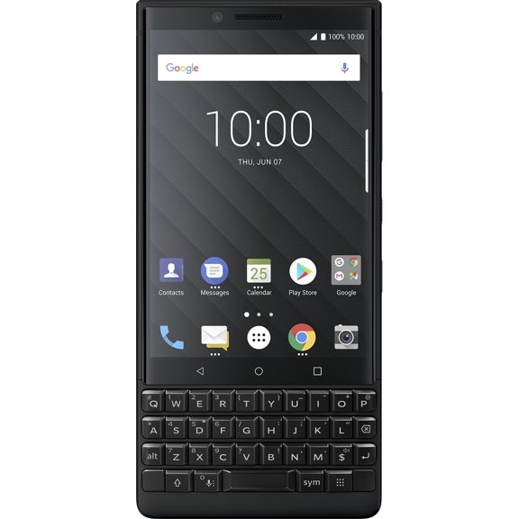 BlackBerry KEY2 Black Unlocked Android Smartphone (AT&T/T-Mobile) 4G LTE, 64GB