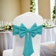 thumbnail image 4 of Ties-free Bow Elastic Chair Back Decoration Hotel Banquet Thickened Elastic Chair Back Flower Ties Chair Cover Decoration, 4 of 6