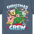 thumbnail image 3 of SpongeBob SquarePants - Christmas Crew - Toddler And Youth Short Sleeve Graphic T-Shirt, 3 of 6