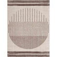thumbnail image 2 of Hauteloom Apichu Living Room, Bedroom Machine Washable Area Rug - Bohemian, Transitional - High Pile - Peach, Dark Brown - 5'3" x 7', 2 of 11