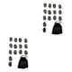 thumbnail image 3 of Methold Runas de brujas Símbolo gitano Juego de runas de brujas con bolsa de almacenamiento para meditación Tipo 1 2piezas, 3 of 4
